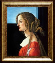Portrait of Simonetta Vespucci Pre-Framed