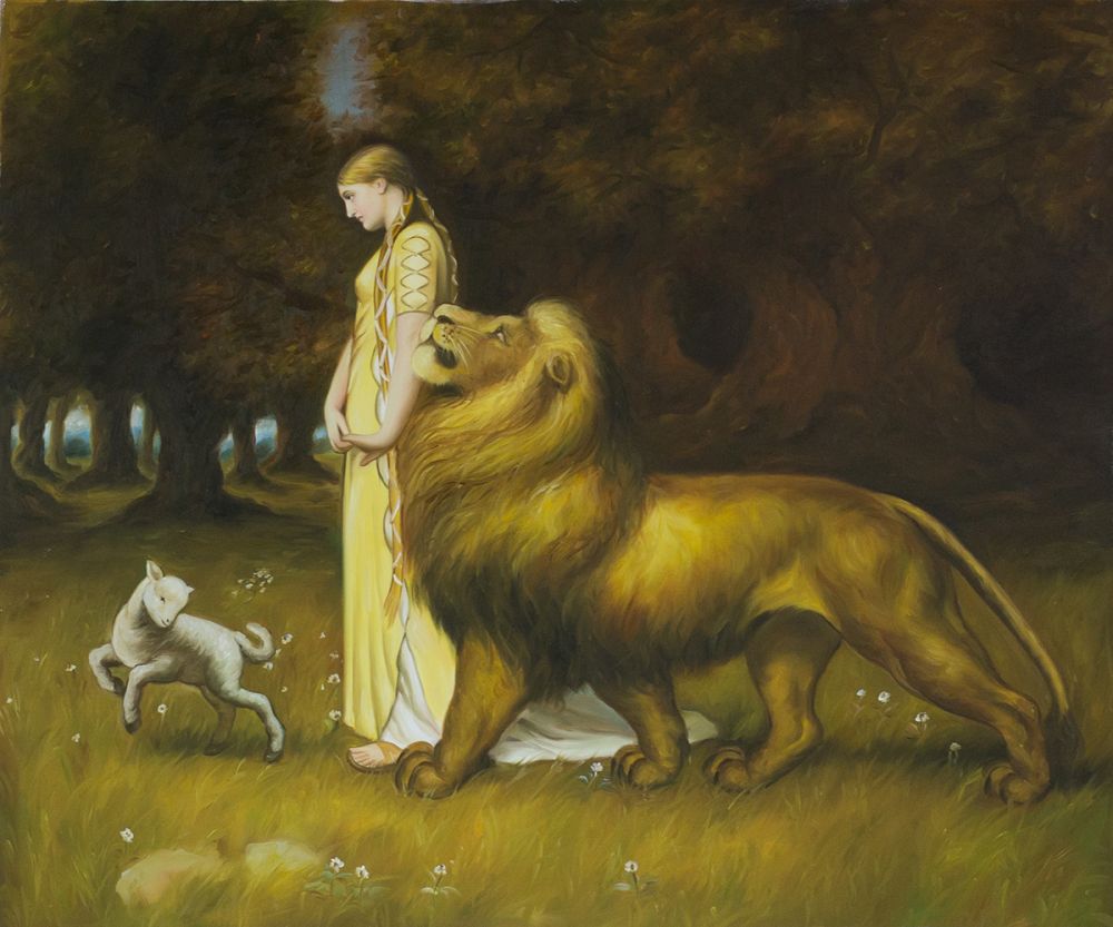 Una and the Lion