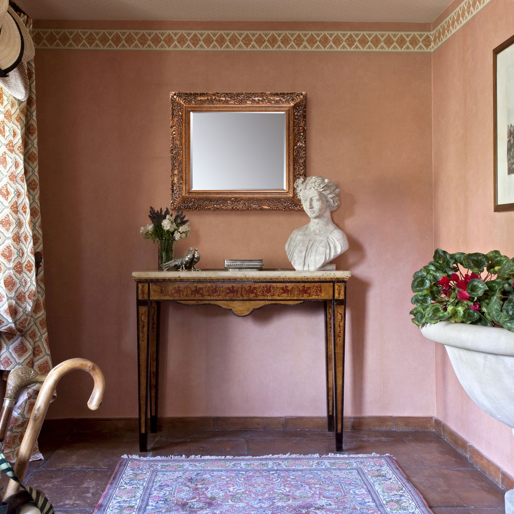 Burgeon Gold Framed Mirror