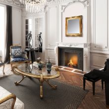 Victorian Gold Framed Mirror