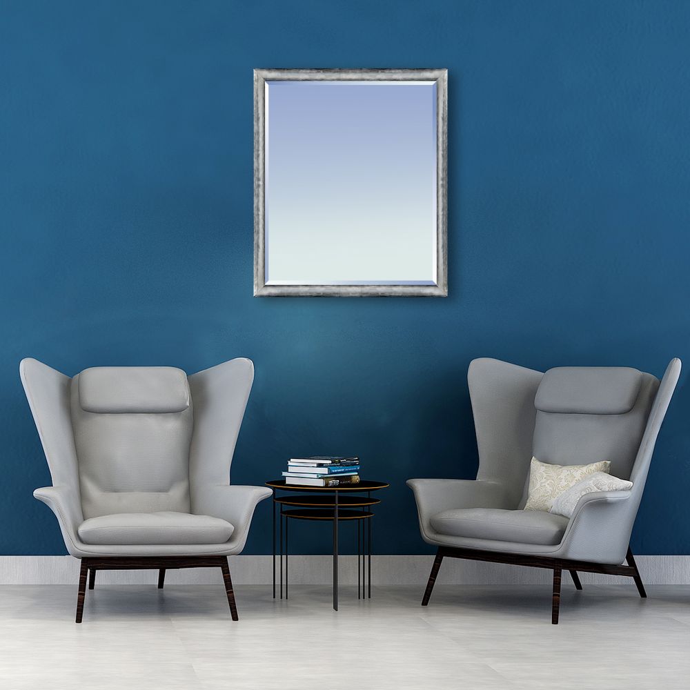 Piccino Luminoso Silver Framed Mirror