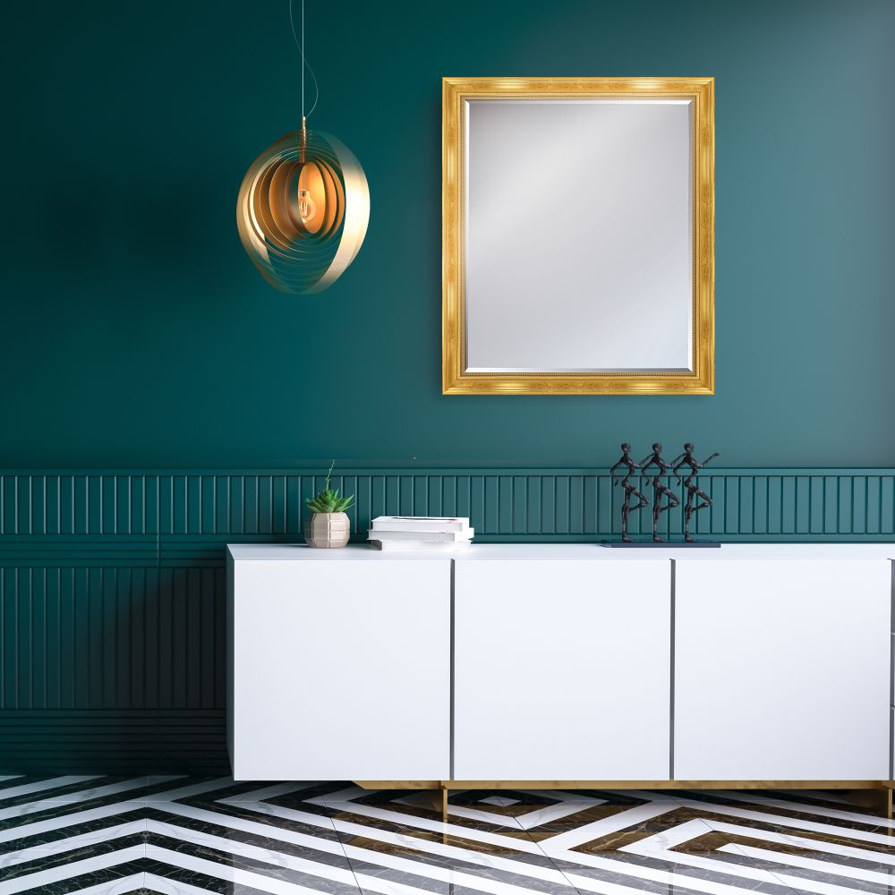 Milan Gold Framed Mirror