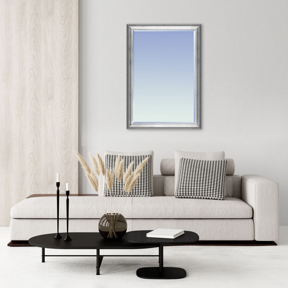 Athenian Silver Framed Mirror