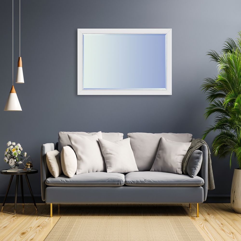 Gallery White Mirror