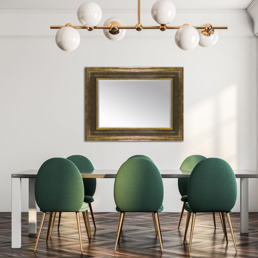 Alicen Bronze Framed Mirror