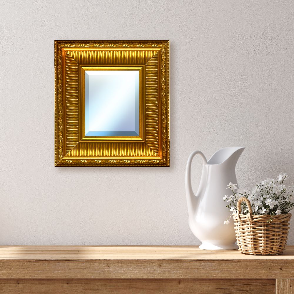 Regal Gold Framed Mirror
