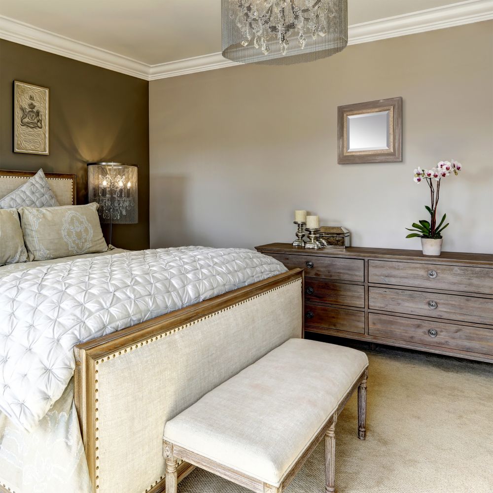 Miramar Distressed Charcoal Grey Framed Mirror