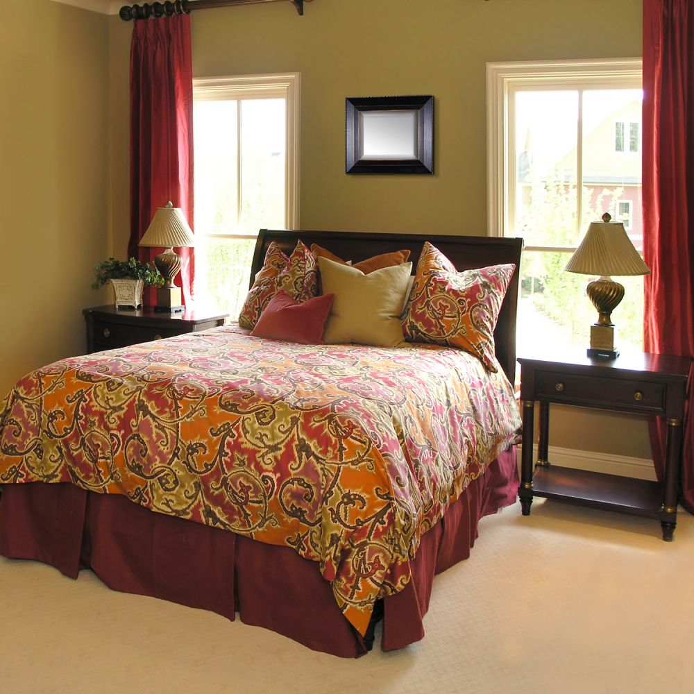 Veine D'Or Bronze Angled Framed Mirror