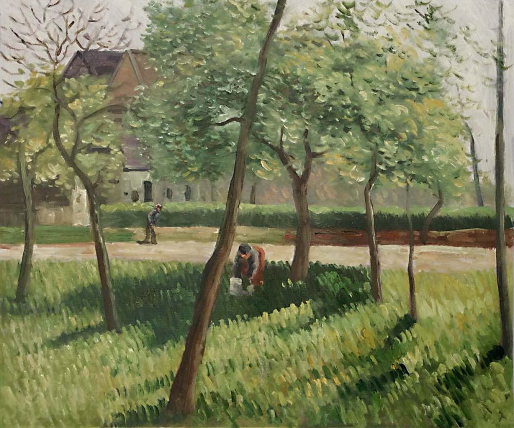 An Enclosure in Eragny