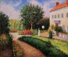 The Garden of Les Mathurins at Pontoise