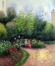 A Corner of the Garden at Hermitage