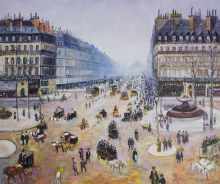 Avenue de l'Opera, Place du Theatre Francais Misty