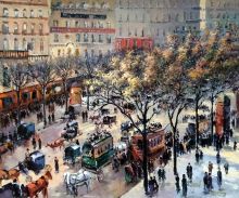 Boulevard des Italiens, Morning Sunlight