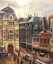 View of Paris, Rue d-Amsterdam