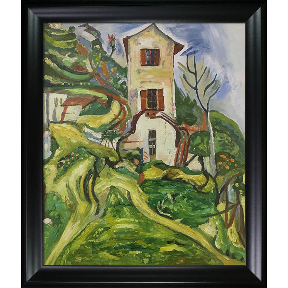 The White House Pre-framed - Black Matte Frame 20"X24"