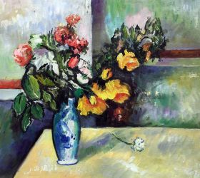 Still Life Flowers in Vase