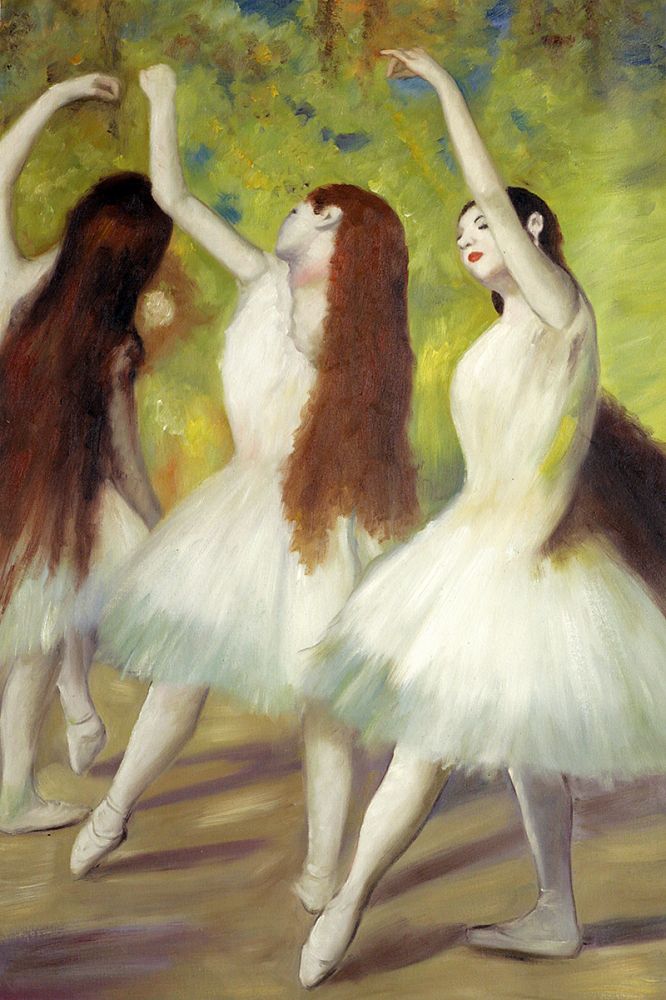 Dancers in Green