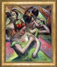 Ballerinas Adjusting Their Dresses Pre-Framed