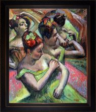 Ballerinas Adjusting Their Dresses Pre-Framed