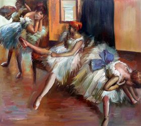 Ballet Rehearsal (detail)