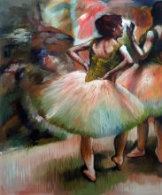 Dancers, Pink and Green