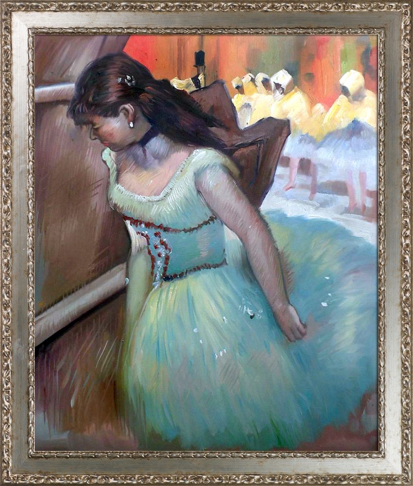 The Entrance of the Masked Dancers (detail) Pre-Framed - Versailles Silver Salon Frame 20" X 24"