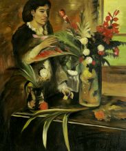 Portrait of Mme. Rene De Gas, born Estelle Musson