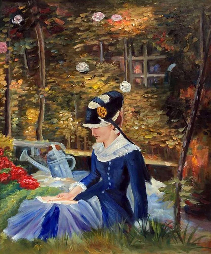Young Woman in the Garden