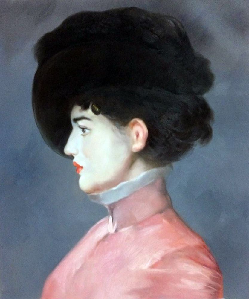 Irma Brunner (Woman in a Black Hat)