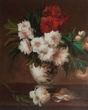 Peonies In A Vase