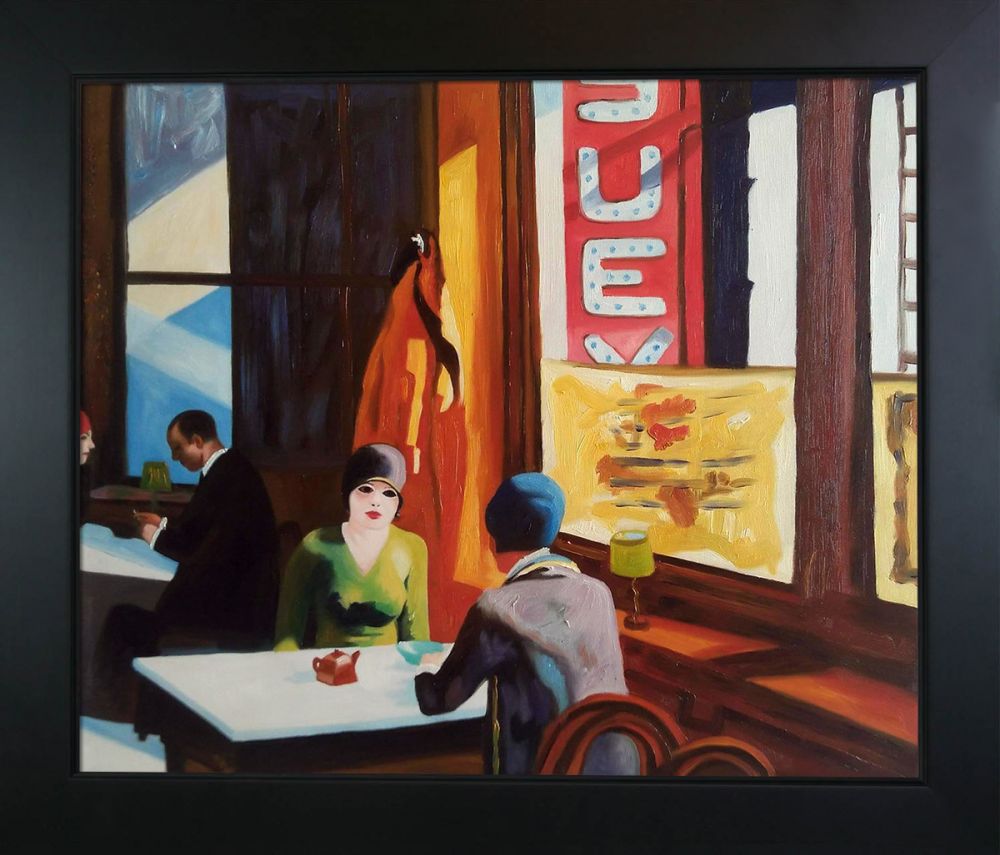 Chop Suey Pre-Framed - New Age Black Frame 20"X24"