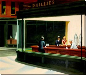 Night Hawks, 1942 Gallery Wrap