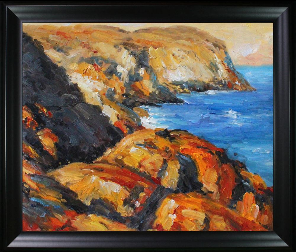 Blackhead Pre-Framed - Black Matte Frame 20"X24"