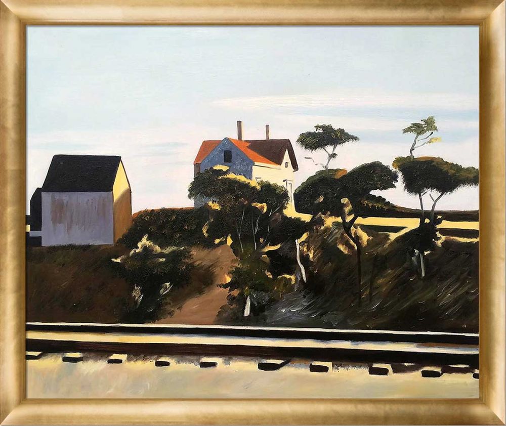 New York - New Haven and Hartford, 1931 Pre-Framed - Gold Luminoso Frame 20"X24"