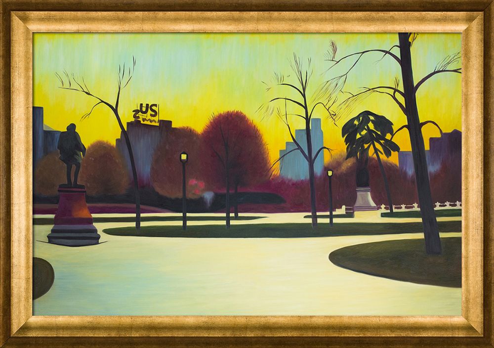 Shakespeare At Dusk, 1935 Pre-Framed - Athenian Gold Frame 24"X36"
