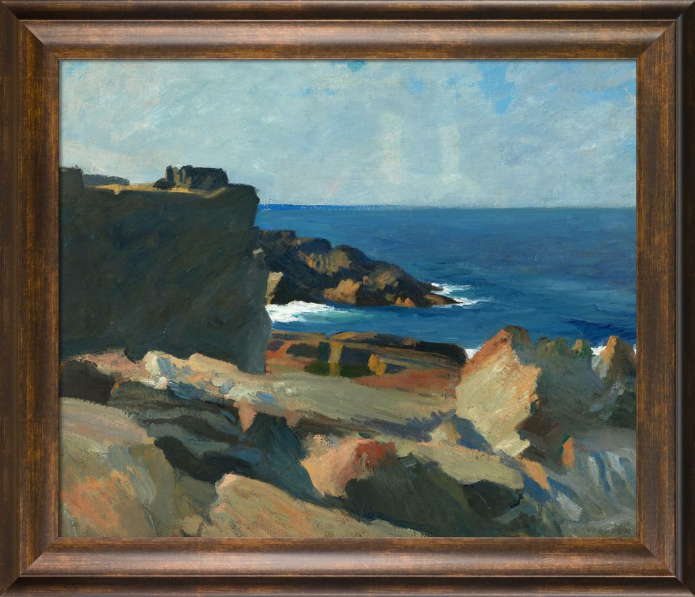 Square Rock, Ogunquit 1914 - Modena Vintage 20" X 24"