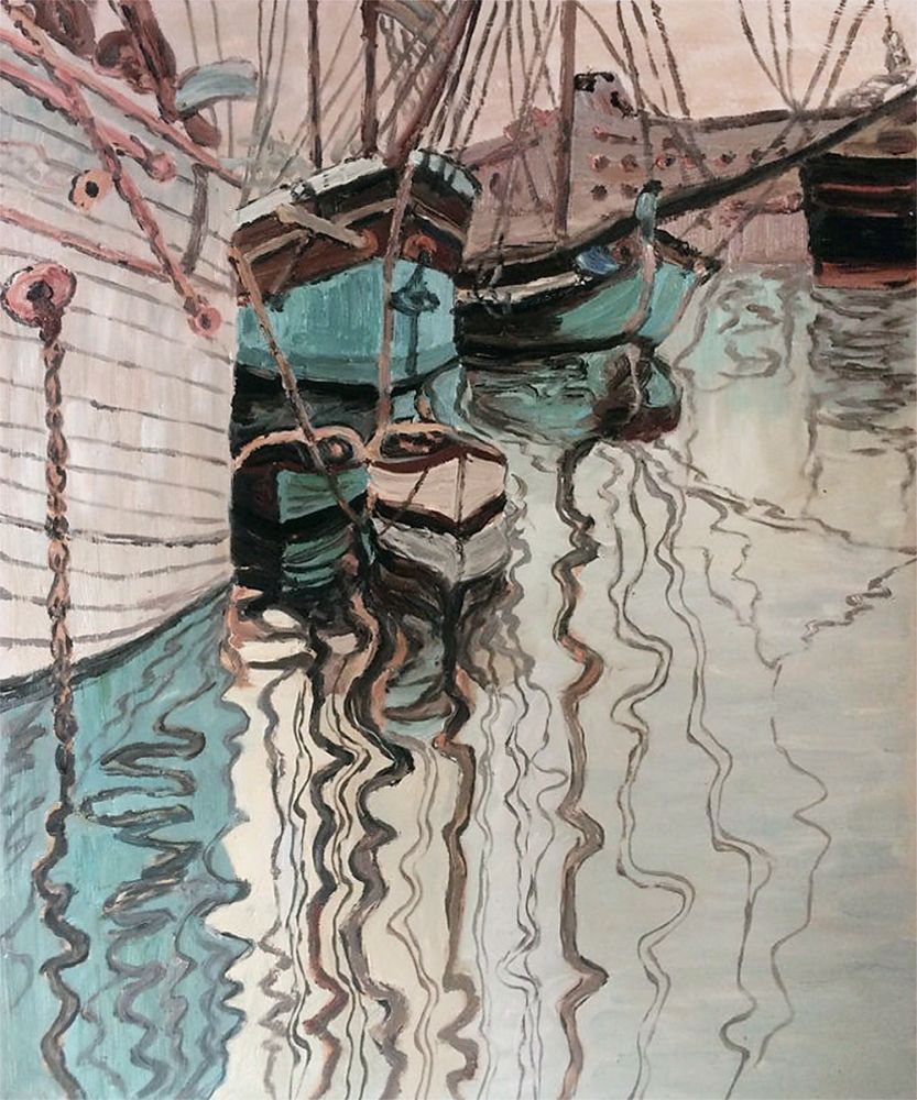 Harbor of Trieste, 1907