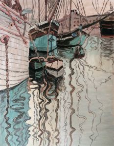 Harbor of Trieste, 1907