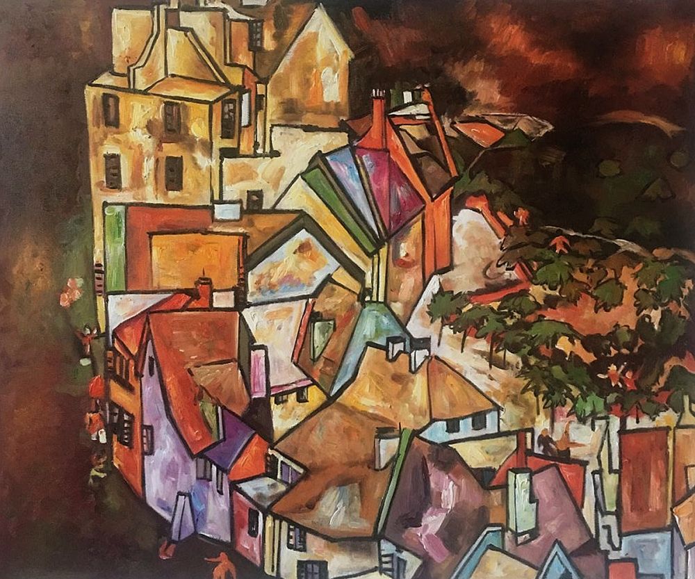 Edge of Town (Krumau Town Crescent), 1918