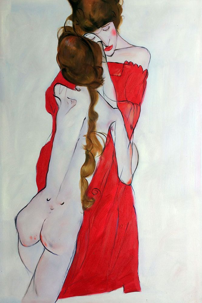 Mother and Daughter, 1913