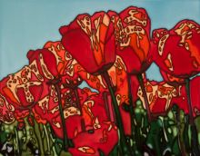 The Tulip Accent Tile (felt back)