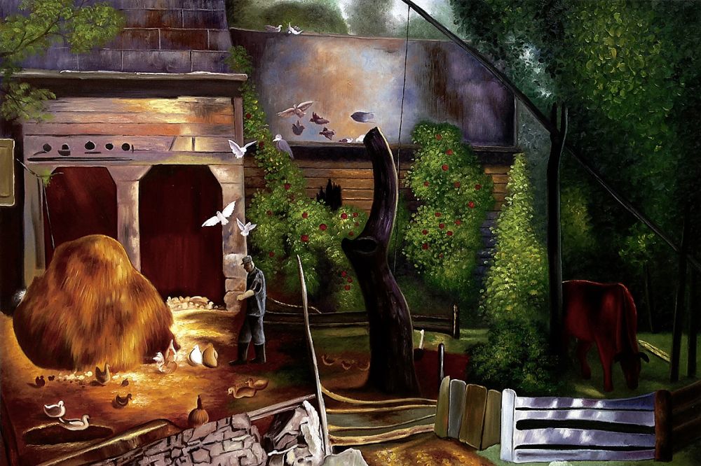 Old Farmyard, Toodleums