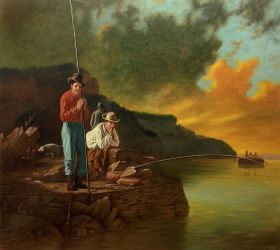 Fishing on the Mississippi, 1851