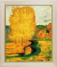 By the Stream, Autumn, 1885 Pre-Framed