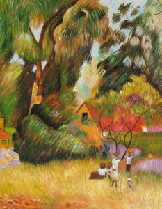 Huttes Sous Les Arbres, 1887