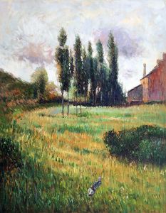 Dogs Running in a Meadow, 1888