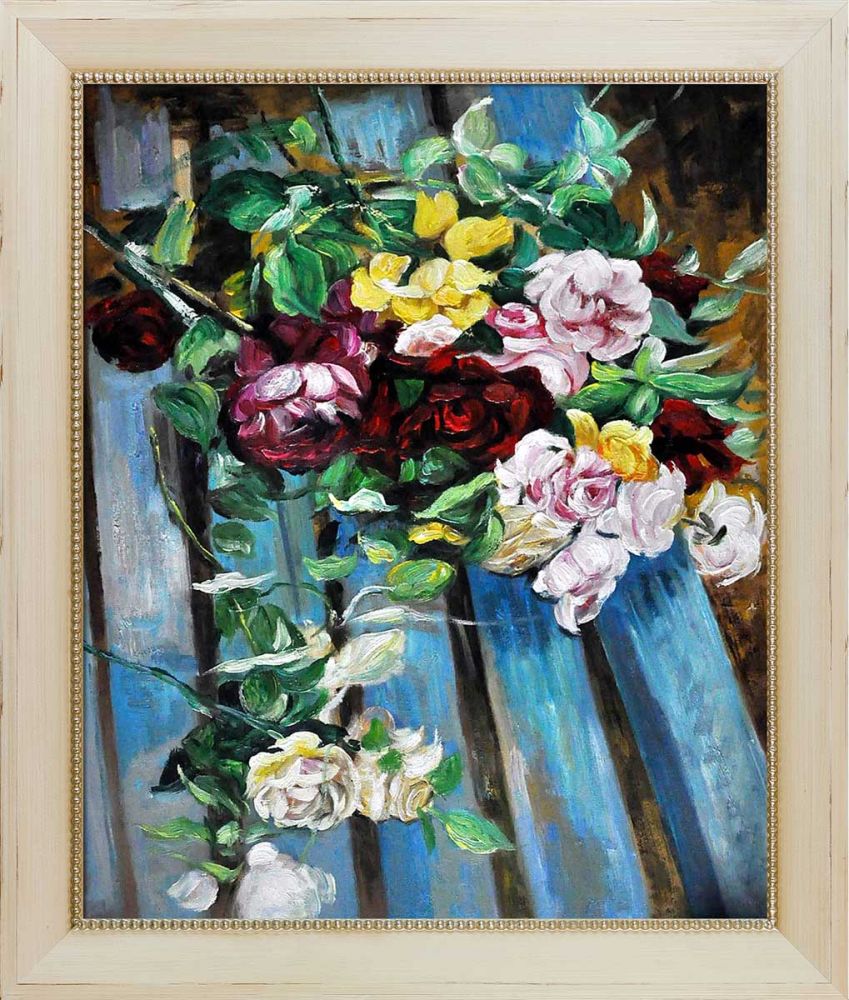 Still Life with Rose Pre-Framed - Constantine Frame 20" X 24"