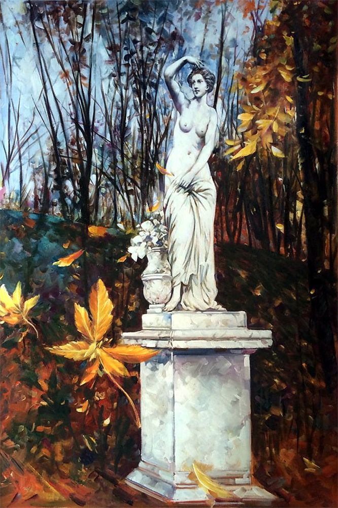 Statue in the Park of Versailles