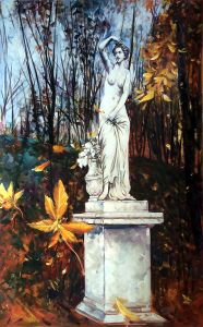 Statue in the Park of Versailles