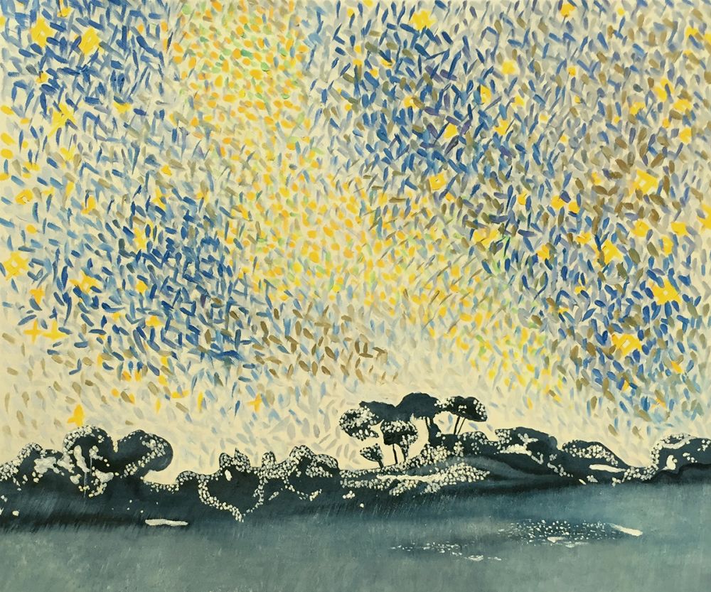 Landscape with Stars